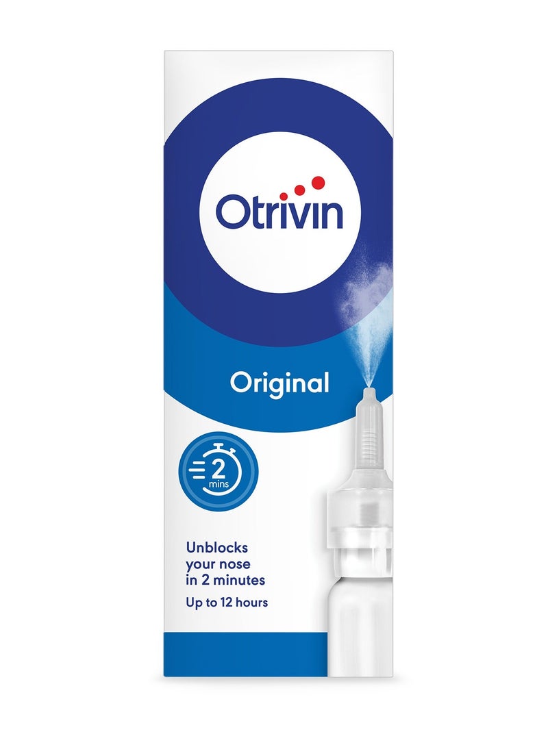 OTRIVIN 1% Nasal Spray for Adults 10 ml - Image 2